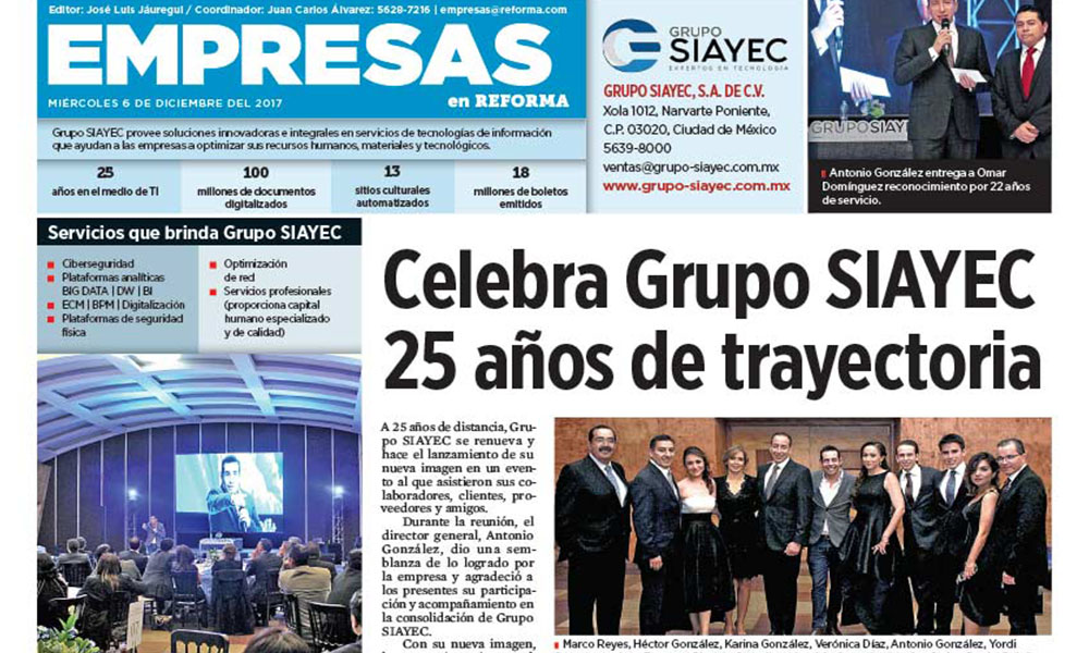 aniversario grupo siayec